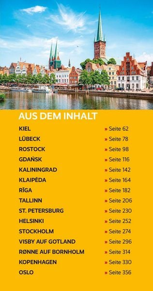 Produktbild: TRESCHER Reisef&uuml;hrer Ostseest&auml;dte