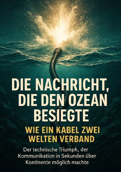 Produktbild: Die Nachricht, die den Ozean besiegte: Wie ein Kabel zwei Welten verband