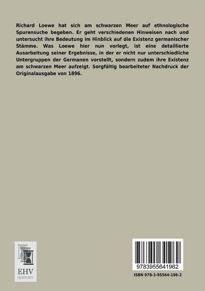 Produktbild: Die Reste der Germanen am schwarzen Meer