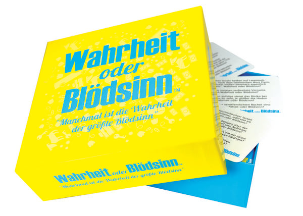 Produktbild: Pegasus - Wahrheit oder Bl&ouml;dsinn, Kartenspiel, Partyspiel