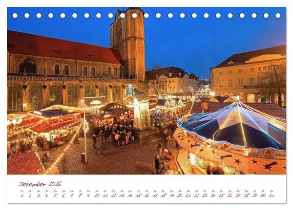 Produktbild: Braunschweig Im Zeichen des L&ouml;wen (Tischkalender 2026 DIN A5 quer), CALVENDO Monatskalender