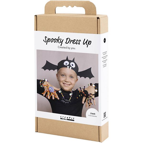 Produktbild: Creativ Company Kreativ Set Gruselige Accessoires, Kost&uuml;me und Schmuck, Halloween Farben