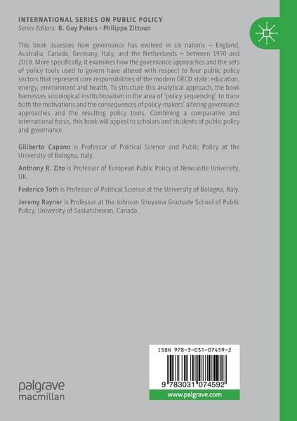 Produktbild: Trajectories of Governance