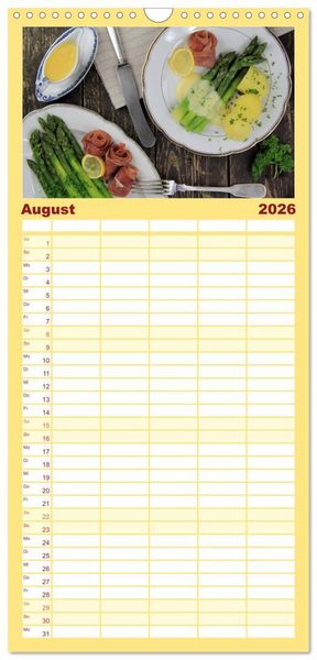 Produktbild: Familienplaner 2026 - Großmutter´s Küche mit 5 Spalten (Wandkalender, 21 x 45 cm) CALVENDO