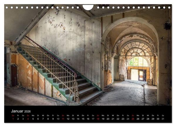 Produktbild: Verlassene Orte im Harz (Wandkalender 2026 DIN A4 quer), CALVENDO Monatskalender