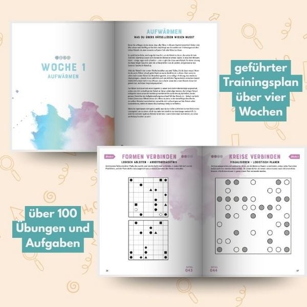 Produktbild: Gehirnjogging &ndash; 4 Wochen-Workout-Buch