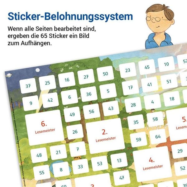 Produktbild: Das &Uuml;bungsheft Lesen 4