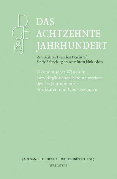 Produktbild: Das achtzehnte Jahrhundert 41/2