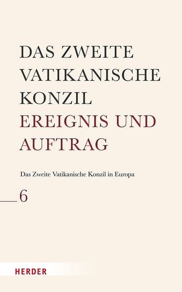 Produktbild: Das Zweite Vatikanische Konzil in Europa