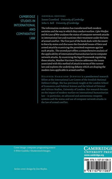 Produktbild: Cyber Warfare and the Laws of War