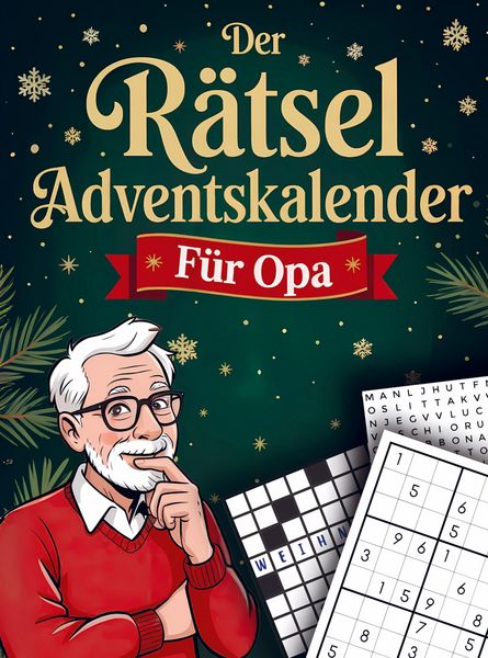 Der Rätseladventskalender für Opa