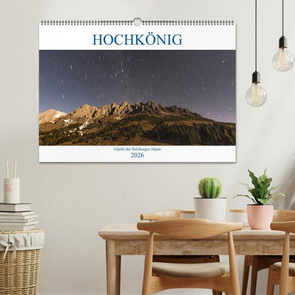 Produktbild: HOCHK&Ouml;NIG - Gipfel der Salzburger Alpen (Wandkalender 2026 DIN A2 quer), CALVENDO Monatskalender
