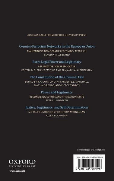 Produktbild: Legitimacy and Criminal Justice