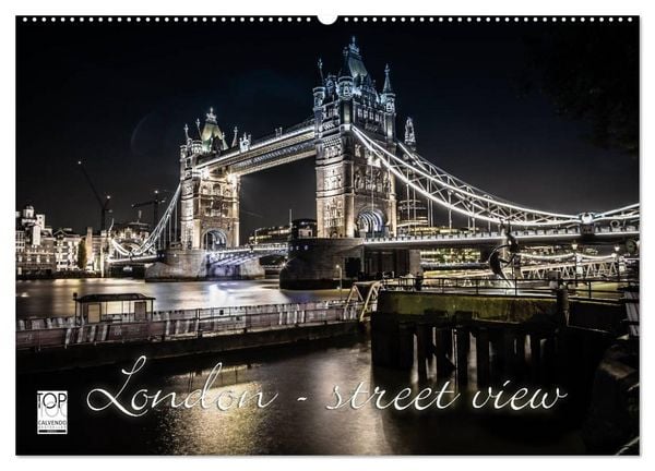 Produktbild: London - street view (Wandkalender 2026 DIN A2 quer), CALVENDO Monatskalender