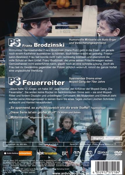 Produktbild: PS - Franz Brodzinski & Feuerreiter [4 DVDs]