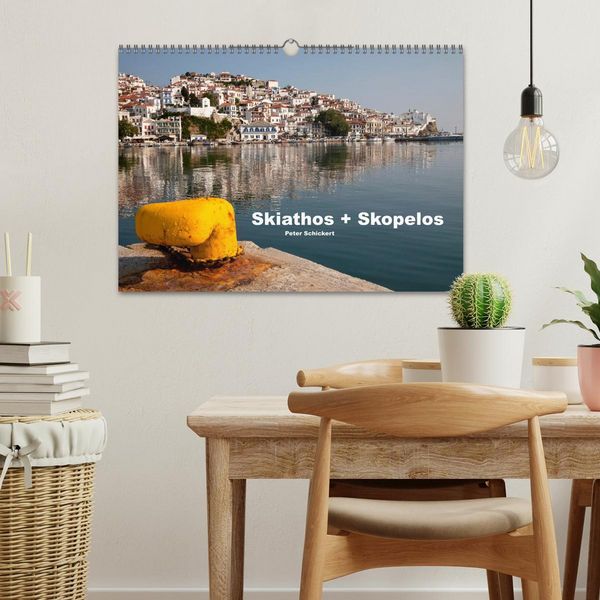 Produktbild: Skiathos + Skopelos (Wandkalender 2026 DIN A3 quer), CALVENDO Monatskalender