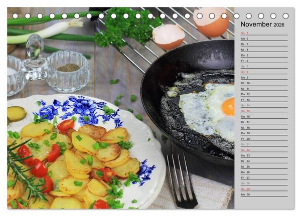 Produktbild: Gro&szlig;mutters K&uuml;che (Tischkalender 2026 DIN A5 quer), CALVENDO Monatskalender