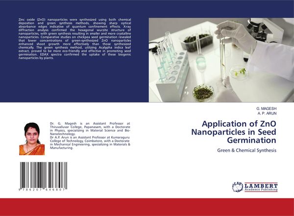 Produktbild: Application of ZnO Nanoparticles in Seed Germination
