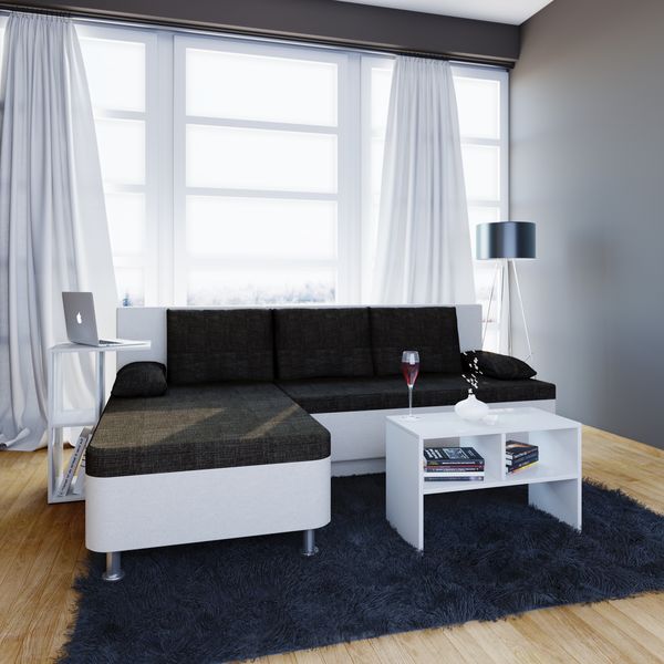 Produktbild: Holz Beistelltisch Couchtisch Sofatisch Nachto