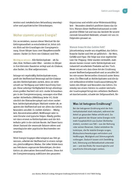 Produktbild: Medical Cooking: Ketogene Ern&auml;hrung