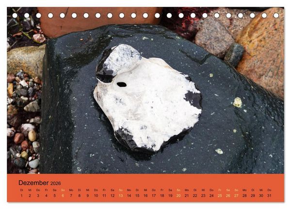 Produktbild: EIN STEIN SEIN (Tischkalender 2026 DIN A5 quer), CALVENDO Monatskalender