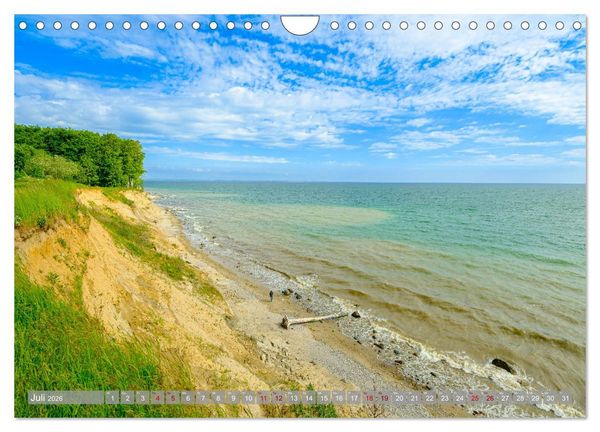 Produktbild: Ein Blick auf L&uuml;beck-Travem&uuml;nde (Wandkalender 2026 DIN A4 quer), CALVENDO Monatskalender