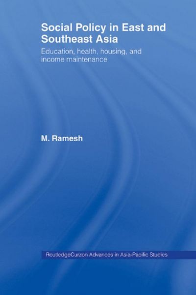 Produktbild: Social Policy in East and Southeast Asia