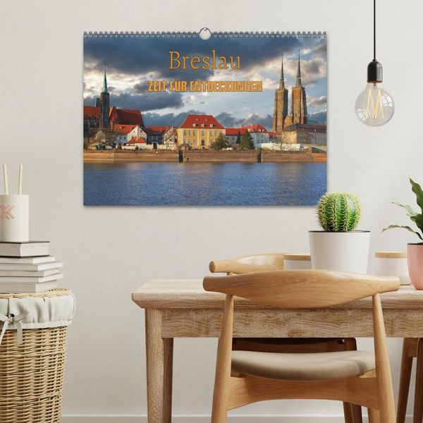 Produktbild: Breslau &ndash; Zeit f&uuml;r Entdeckungen (Wandkalender 2026 DIN A3 quer), CALVENDO Monatskalender
