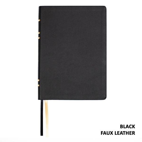 Produktbild: Lsb Giant Print Reference Edition, Paste-Down Black Faux Leather Indexed