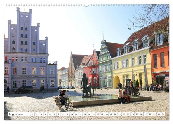 Produktbild: Einladung nach Greifswald (Wandkalender 2026 DIN A2 quer), CALVENDO Monatskalender