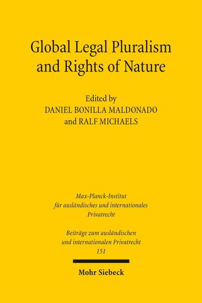 Produktbild: Global Legal Pluralism and Rights of Nature