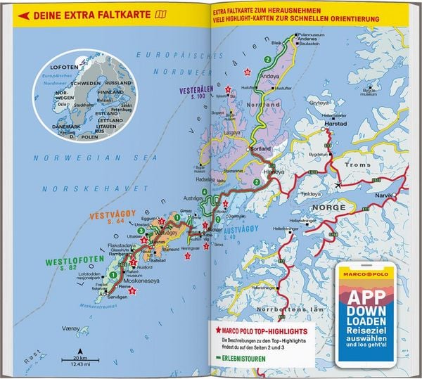Produktbild: MARCO POLO Reisef&uuml;hrer Lofoten & Vester&aring;len