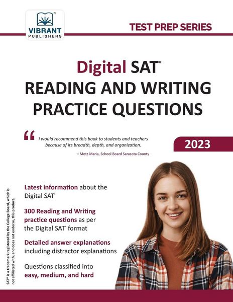 Produktbild: Digital SAT Reading and Writing Practice Questions