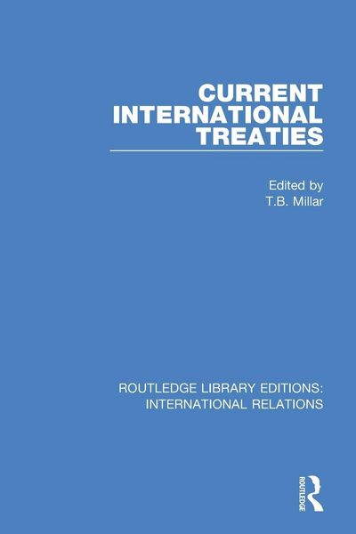 Produktbild: Current International Treaties