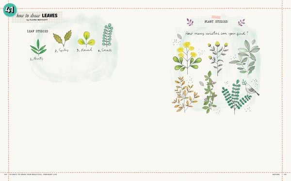 Produktbild: 50 Ways to Draw Your Beautiful, Ordinary Life