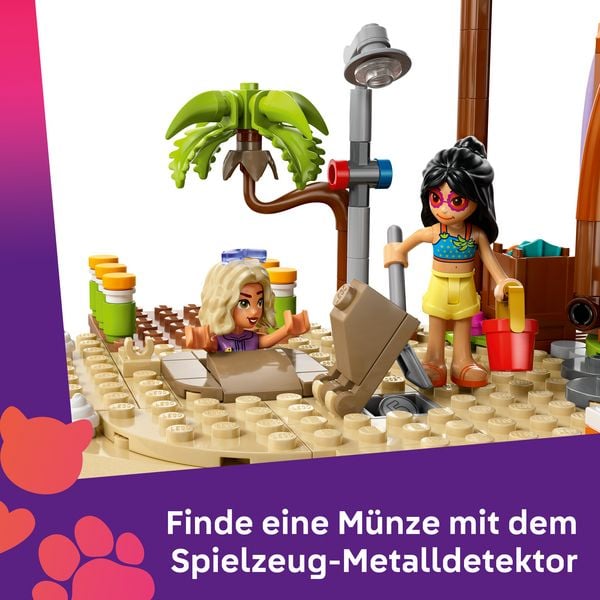 Produktbild: LEGO Friends 42673 Familienurlaub im Strandresort, Spielzeug Figuren Set