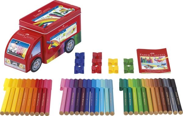 Produktbild: Faber-Castell Filzstifte Connector Truck 33er Set