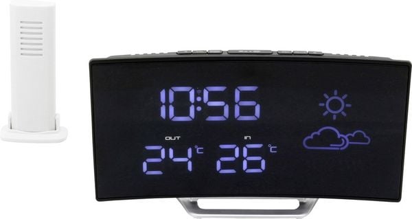 Soundmaster FUR100 Radiowecker UKW Silber -