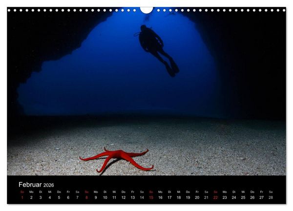 Produktbild: Bilder der Tiefe 2026 (Wandkalender 2026 DIN A3 quer), CALVENDO Monatskalender
