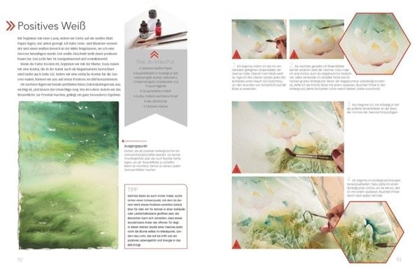 Produktbild: Mal dich gl&uuml;cklich mit Aquarell