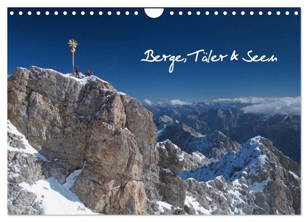 Produktbild: Berge, T&auml;ler & Seen (Wandkalender 2026 DIN A4 quer), CALVENDO Monatskalender