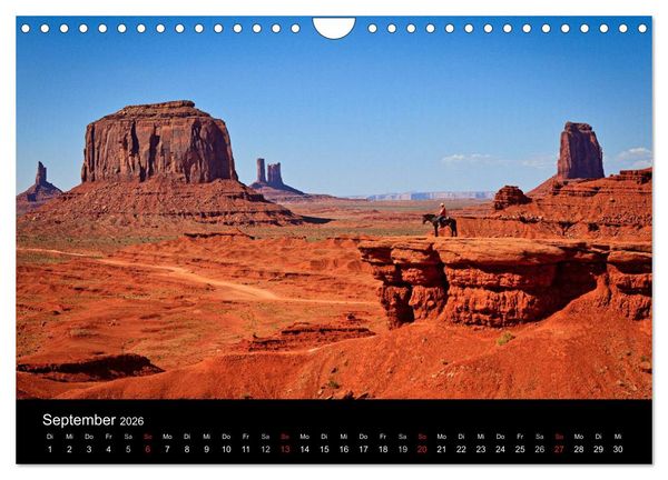Produktbild: USA Southwest & Hawaii (Wandkalender 2026 DIN A4 quer), CALVENDO Monatskalender
