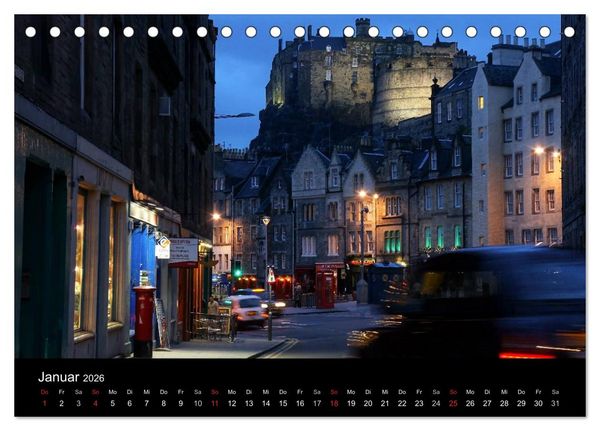 Produktbild: Schottland 2026 (Tischkalender 2026 DIN A5 quer), CALVENDO Monatskalender