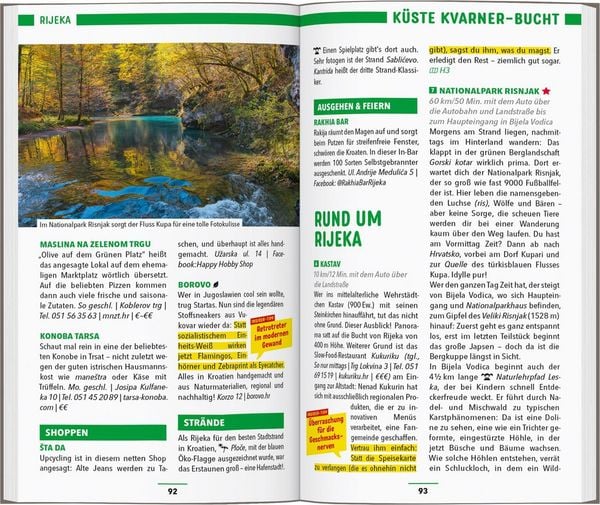 Produktbild: MARCO POLO Reisef&uuml;hrer Kroatische K&uuml;ste Istrien, Kvarner