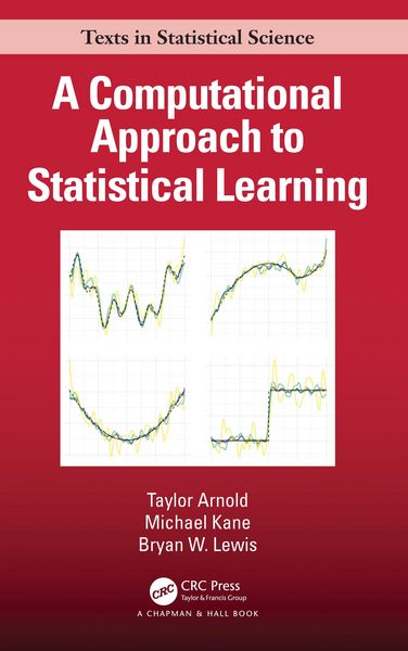Produktbild: A Computational Approach to Statistical Learning