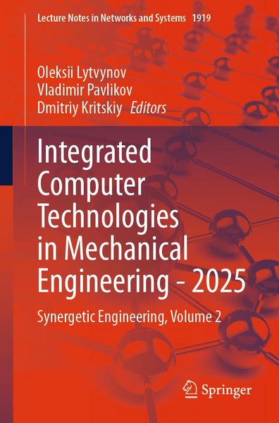 Produktbild: Integrated Computer Technologies in Mechanical Engineering - 2025