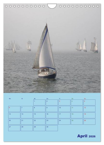 Produktbild: Seefahrer Romantik 2026 (Wandkalender 2026 DIN A4 hoch), CALVENDO Monatskalender