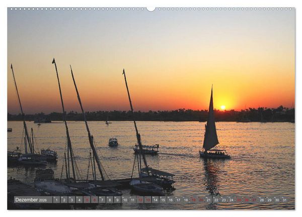 Produktbild: Unterwegs in &Auml;gypten - &uuml;ber Kairo nach Assuan (Wandkalender 2026 DIN A2 quer), CALVENDO Monatskalender