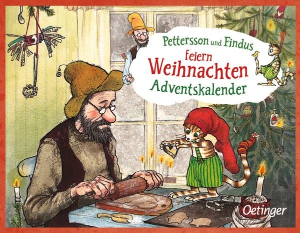 Produktbild: Pettersson und Findus feiern Weihnachten. Adventskalender