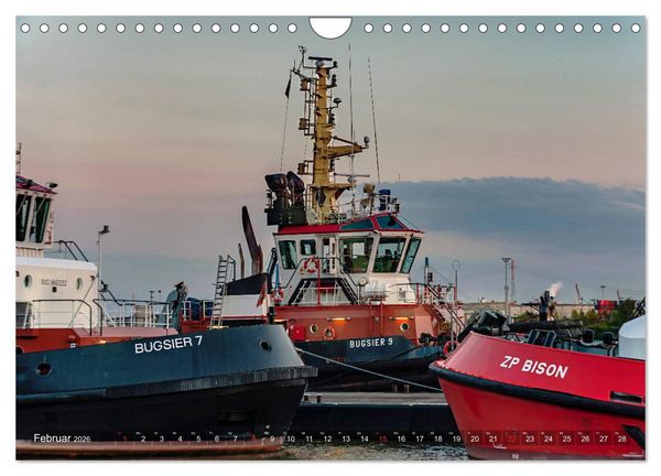 Produktbild: Hamburg Hafen (Wandkalender 2026 DIN A4 quer), CALVENDO Monatskalender